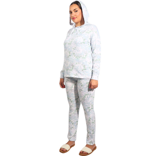 ROUDELAIN Womens Pajama L / Multi-Color ROUDELAIN - Printed All Over Pajama Set