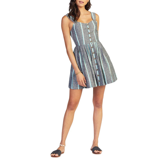 ROXY Womens Dress M / Multi-Color ROXY - Sunlit Twist Stripe Sundress