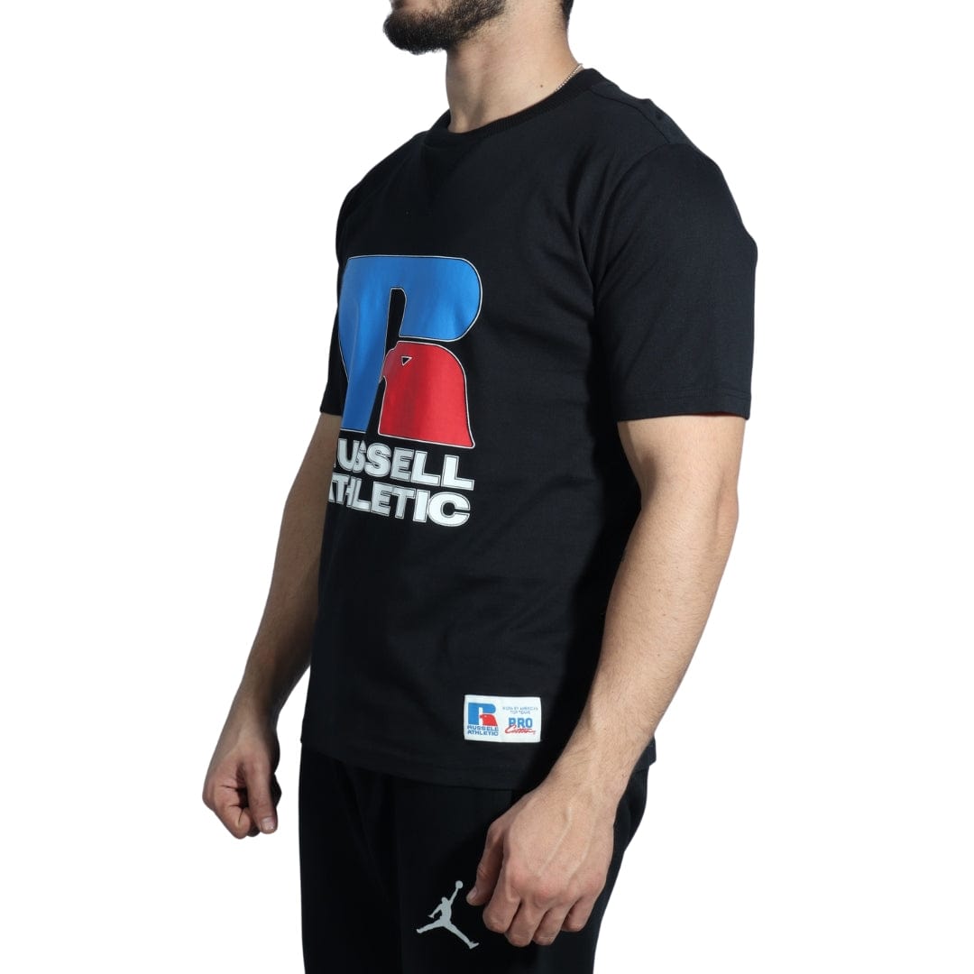 RUSSELL Mens Tops S / Black RUSSELL - Graphic T-Shirt