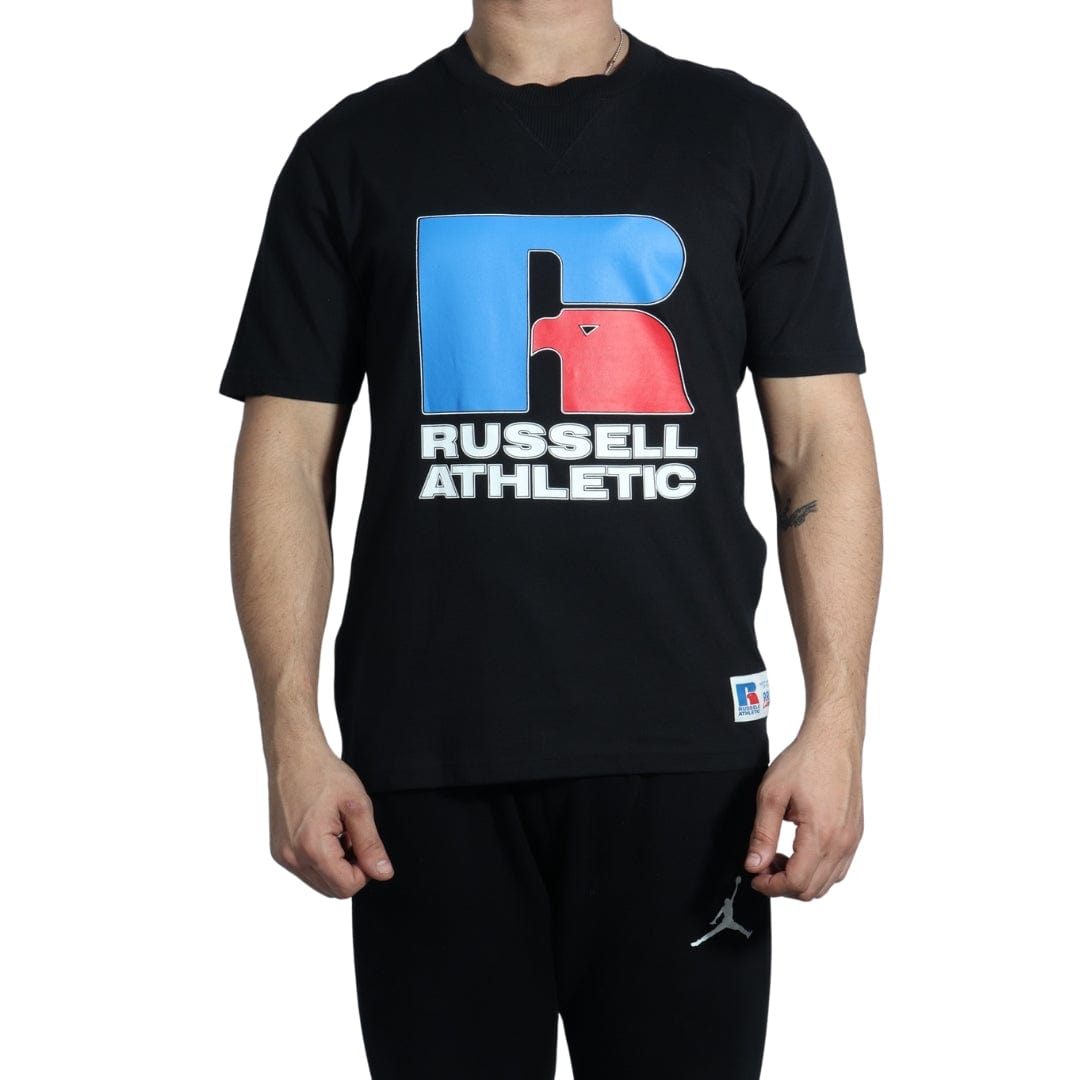 RUSSELL Mens Tops S / Black RUSSELL - Graphic T-Shirt