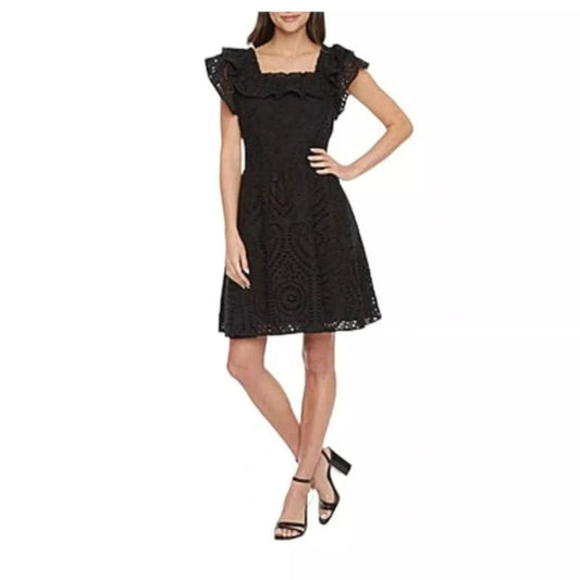 RYEGRASS Womens Dress XL / Black RYEGRASS - Square Neck Dress