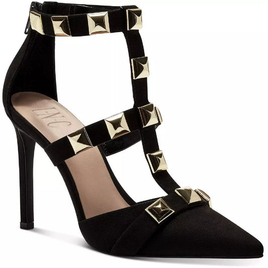 INC - Syndia Studded Ankle Strap Pointed Toe