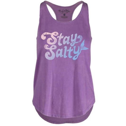 SALT LIFE Womens Tops XL / Purple SALT LIFE - Salty  Wash Tank Top