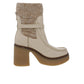 SAM EDELMAN Womens Shoes 36.5 / Beige SAM EDELMAN - Leather Australian Wool Mid-Calf Boots