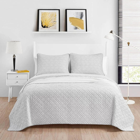 SCOUT HOME SCOUT HOME - Cotton Grey Quilt Set