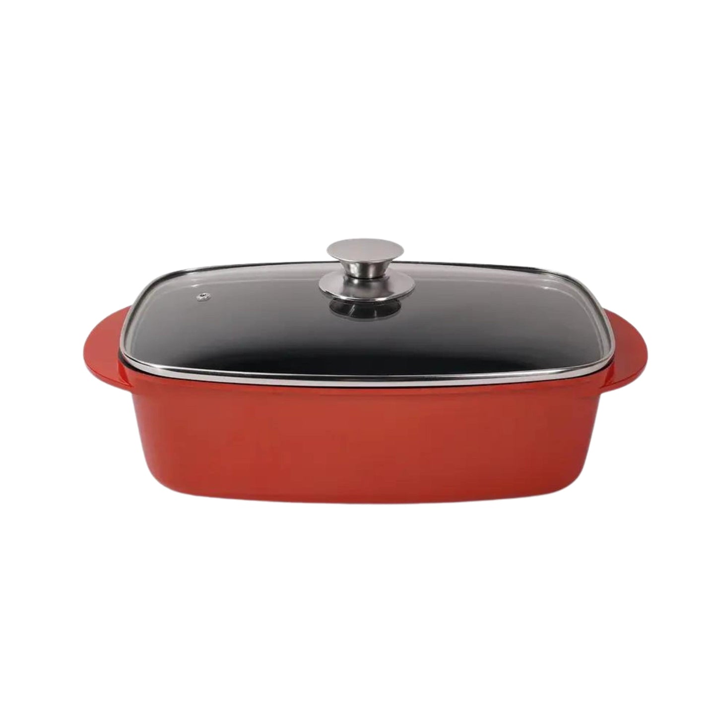 SEDONA Kitchenware Red SEDONA - Aluminum Multi-Purpose Roaster Pan with Lid