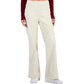 SELF ESTEEM Womens Bottoms S / Beige / 26-27 SELF ESTEEM -  Ribbed Wide Leg Pants