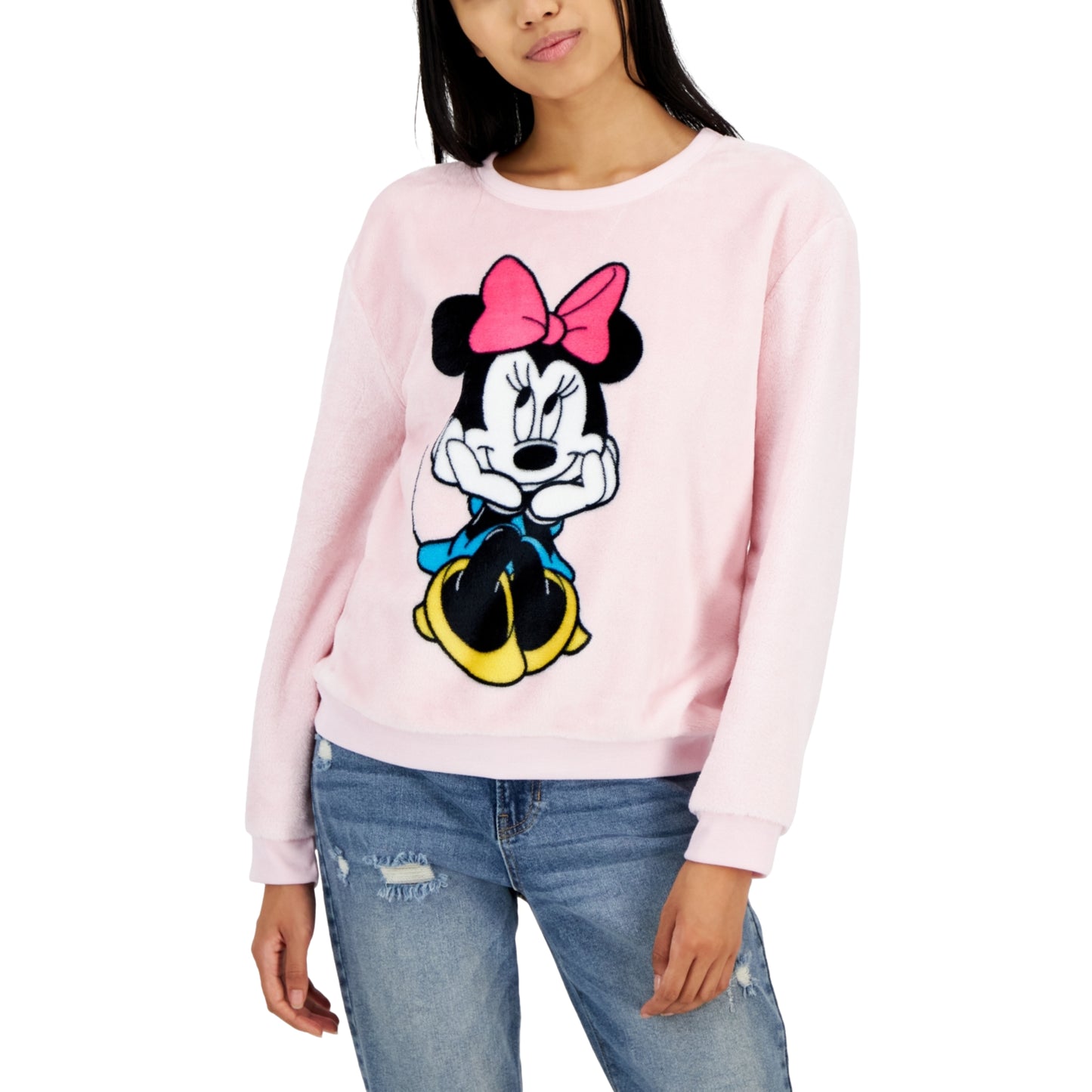 DISNEY - Minnie Mouse Graphic Cozy Sweatshirt