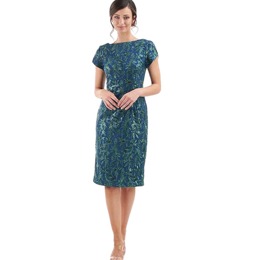 JS COLLECTIONS - Fiona Knee Length Dress Cocktail Dress