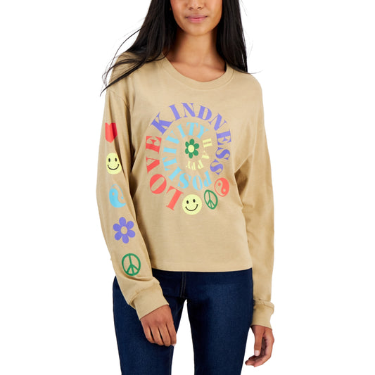 REBELLIOUS ONE - Love Kindness Positivity Long-Sleeve Top