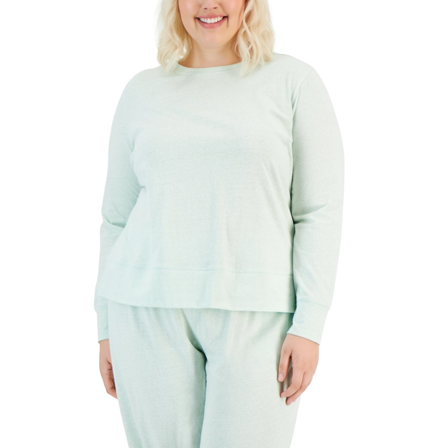 IDEOLOGY - Plus Size Retro Recycled Long-Sleeve Top