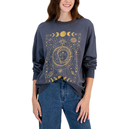 REBELLIOUS ONE - Celestial Graphic-Print Sweatshirt