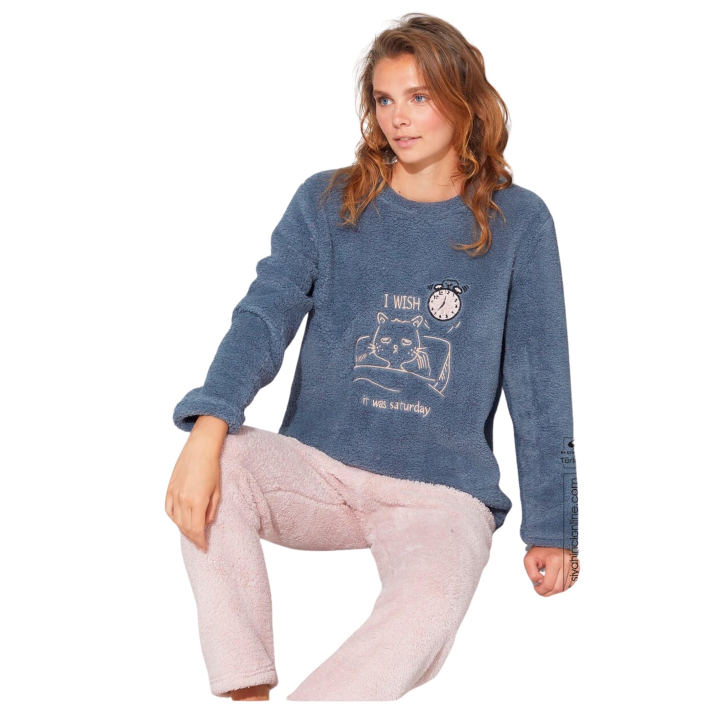 SEXEN Womens Pajama M / Multi-Color SEXEN - Fleece Pajama Set