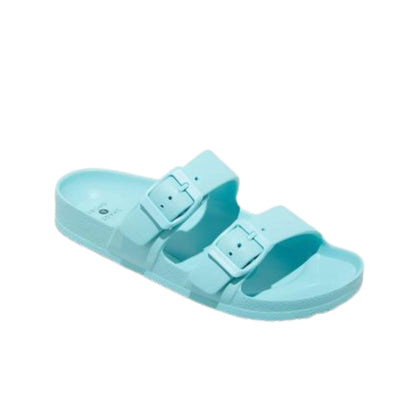 SHADE & SHORE Women Shoes 37 / Blue SHADE & SHORE - Neida EVA Two Band Slide Slipper