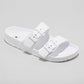 SHADE & SHORE Women Shoes 42.5 / White SHADE & SHORE - Neida EVA Two Band Slide Slipper