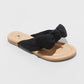 SHADE & SHORE Womens Shoes 36.5 / Black SHADE & SHORE - Tulip Slide Sandals