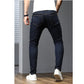 SHEIN Shein Mens Bottoms L / Navy / 36 SHEIN - Cotton Solid Skinny Jeans Plain denim