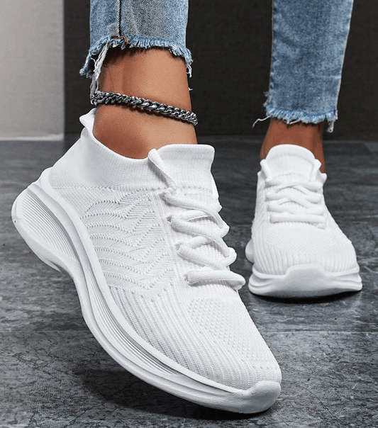 SHEIN Shein Mens Shoes 44 / White SHEIN -  Casual Comfortable Breathable Non-Slip Sneakers Running Shoes