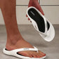 SHEIN Shein Mens Shoes 40 / White SHEIN - Cushioned slippers