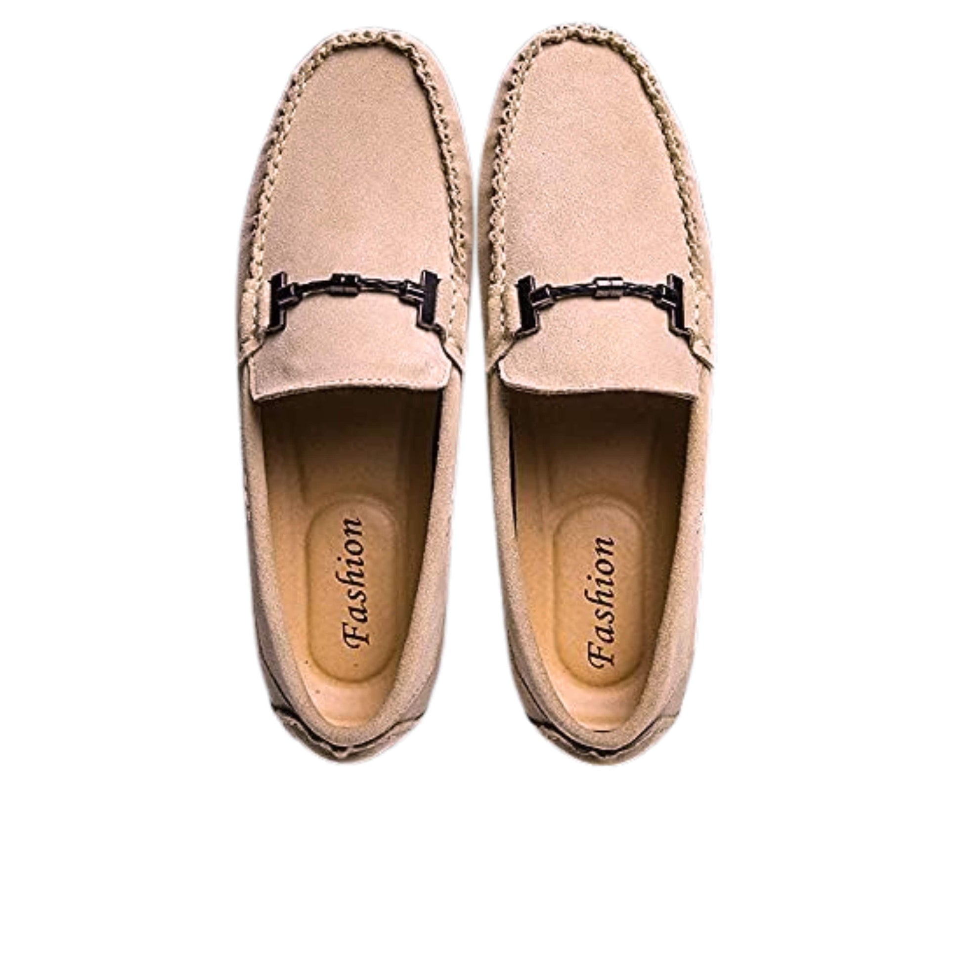 SHEIN Shein Mens Shoes 43 / Beige SHEIN - Faux Suedes Loafers