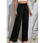 SHEIN Shein Womens Bottoms XL / Black / 32 SHEIN - Tall Solid Wide Leg Pants