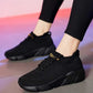 SHEIN Shein Womens Shoes 40 / Black Letter Graphic Lace-up Front Running Shoes