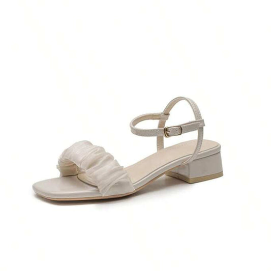 SHEIN Shein Womens Shoes 38 / Beige SHEIN - Fashionable Elegant Sandals