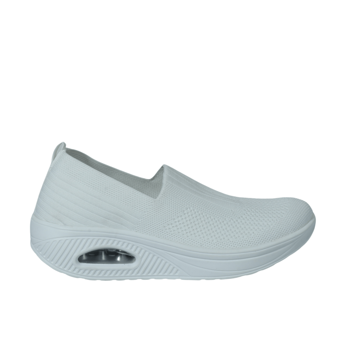 SHEIN Shein Womens Shoes 38 / White SHEIN - Mesh slip on sneakers