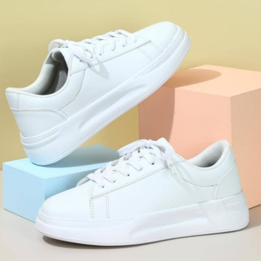 SHEIN Shein Womens Shoes 38 / White SHEIN - Plain sneakers