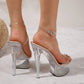 SHEIN Shein Womens Shoes 38 / Transparent SHEIN - Platform stiletto heel