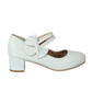 SHEIN Shein Womens Shoes 40 / White SHEIN - Side bow block heel