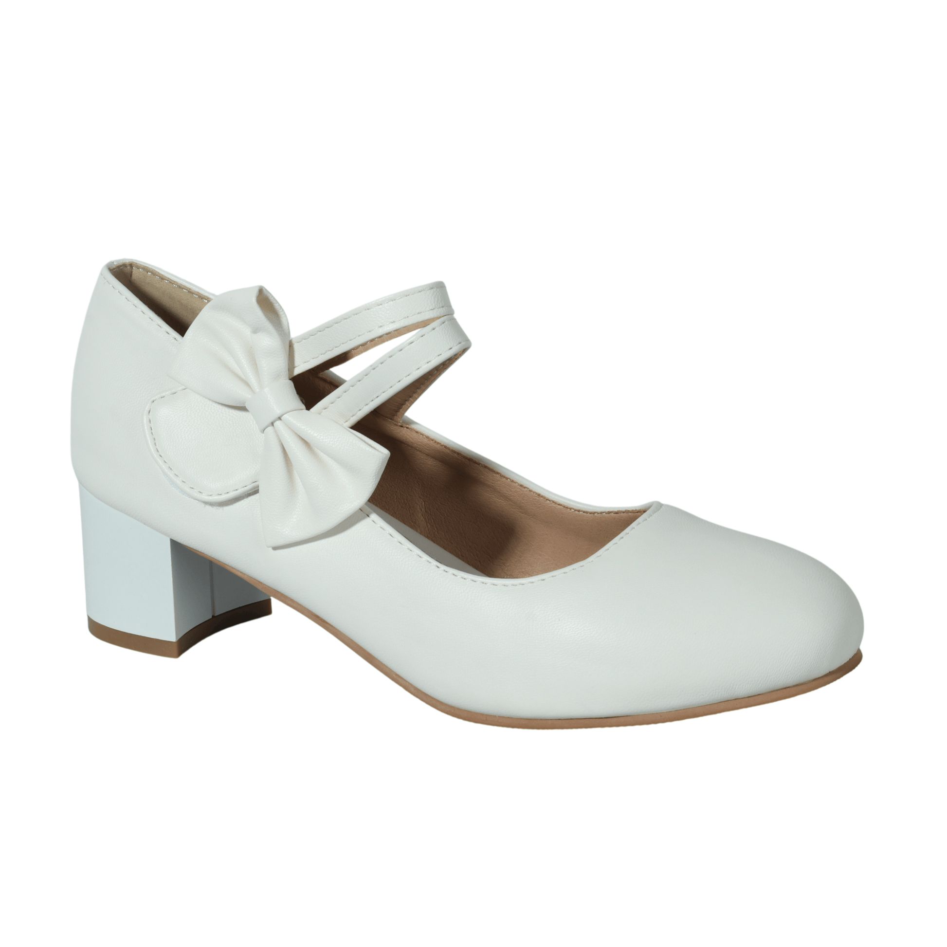 SHEIN Shein Womens Shoes 40 / White SHEIN - Side bow block heel