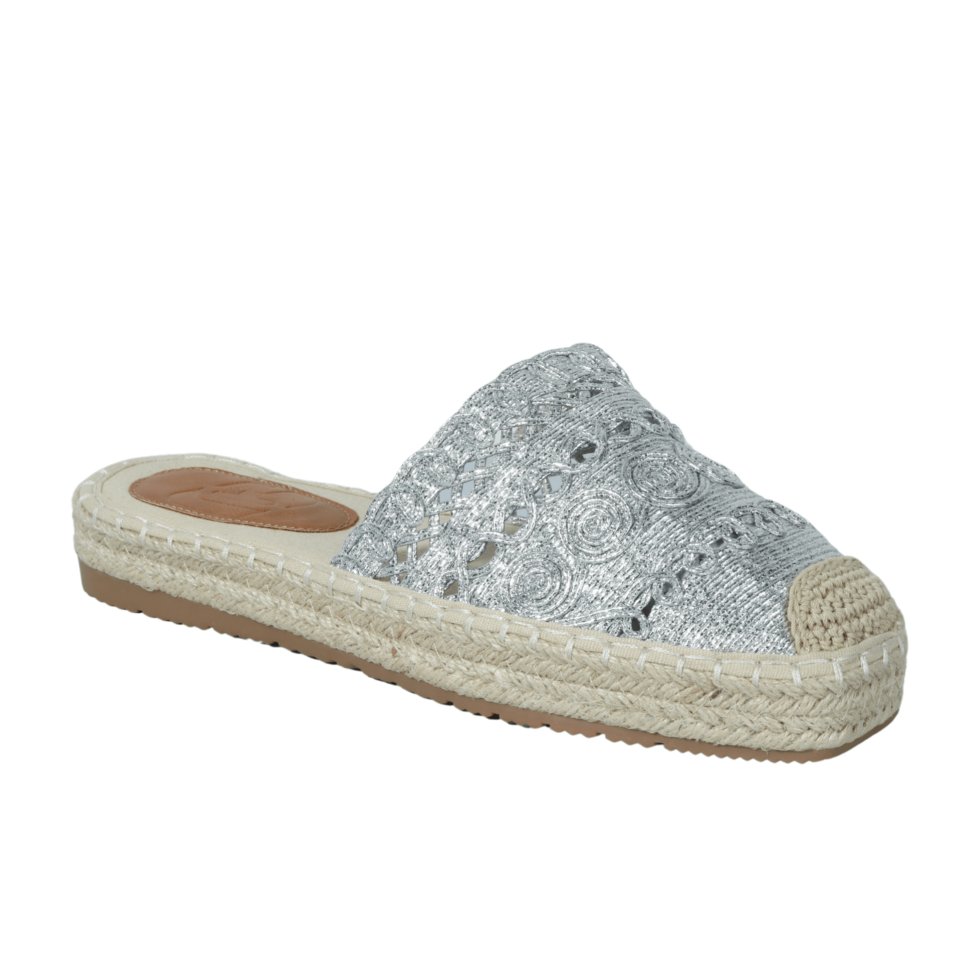 SHEIN Shein Womens Shoes 39 / Silver SHEIN - Slip On Slipper