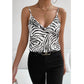 SHEIN Shein Womens Tops XXL / Multi-Color SHEIN - Zebra Print Tank top