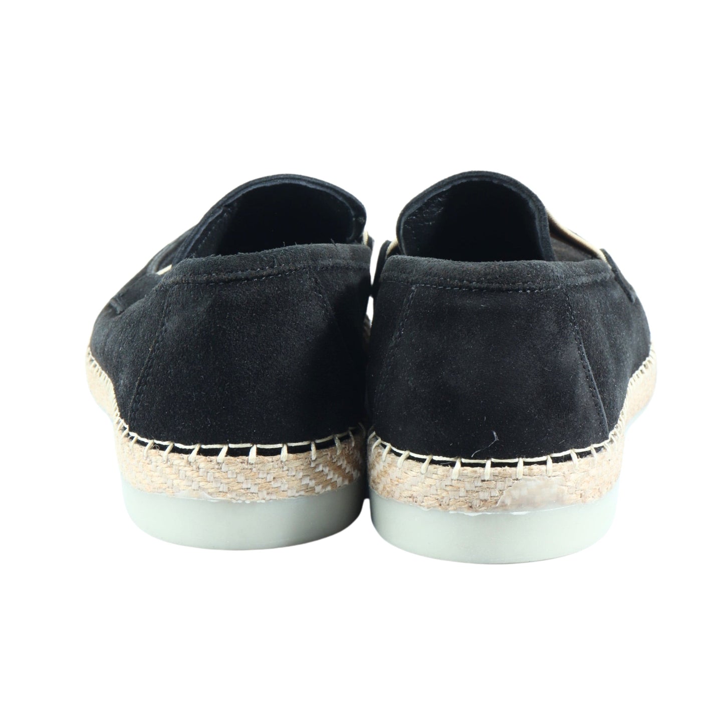 SILPA Mens Shoes 42 / Black SILPA - Suede Loafers Espadrilles