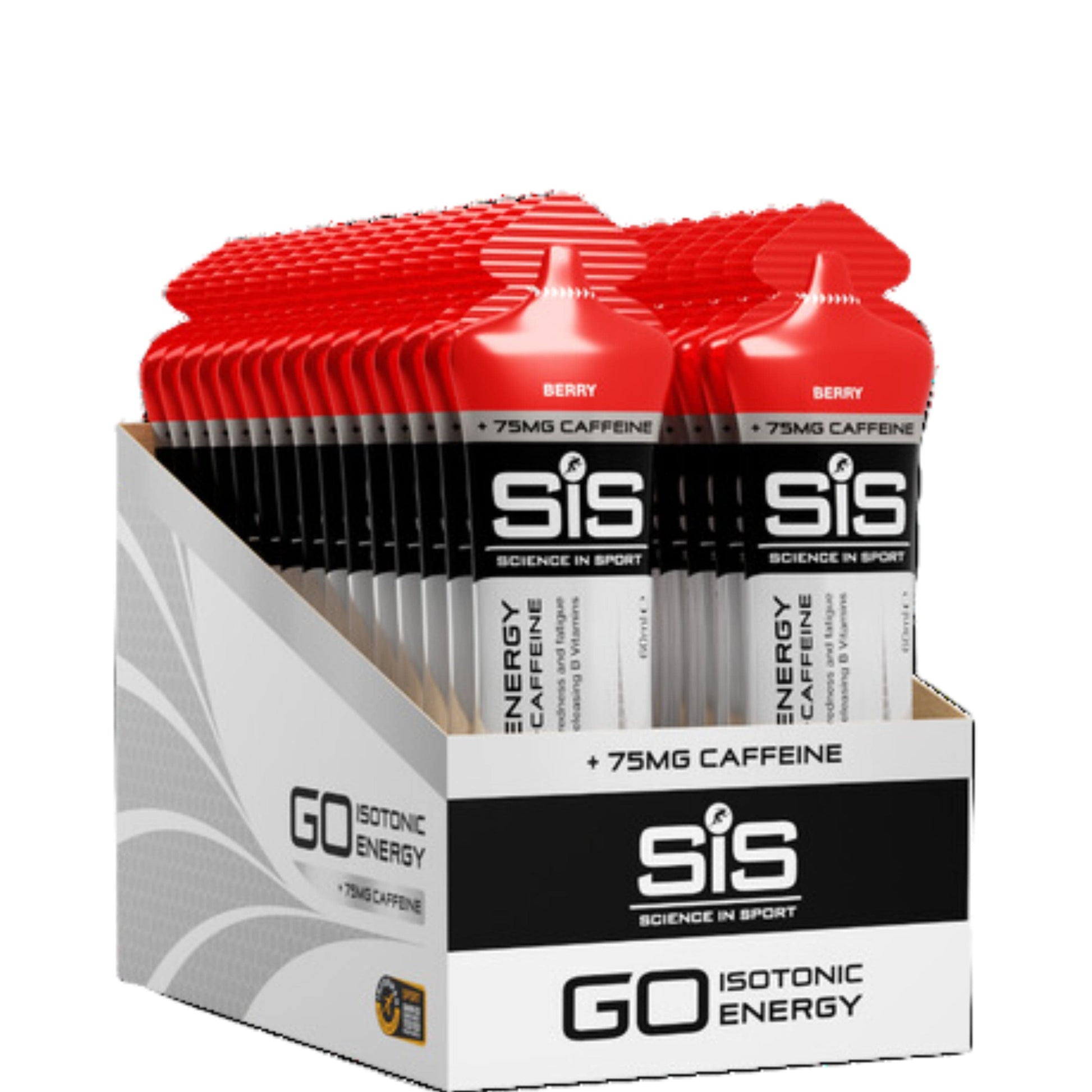 SIS Sports Supplements Berry SIS - GO ENERGY + CAFFEINE GEL - 30 PACK