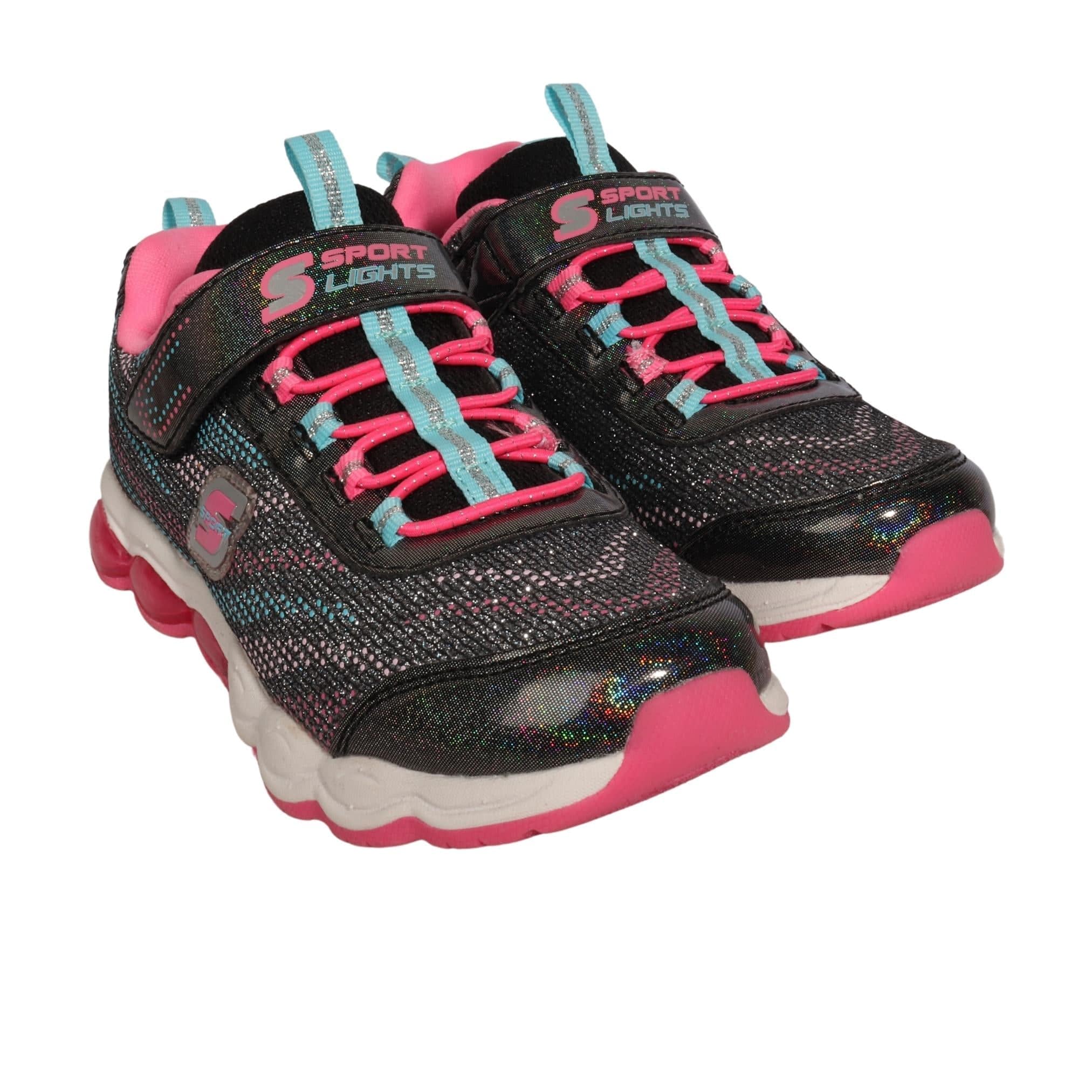 Skechers kids' preschool super z light-up running clearance shoes