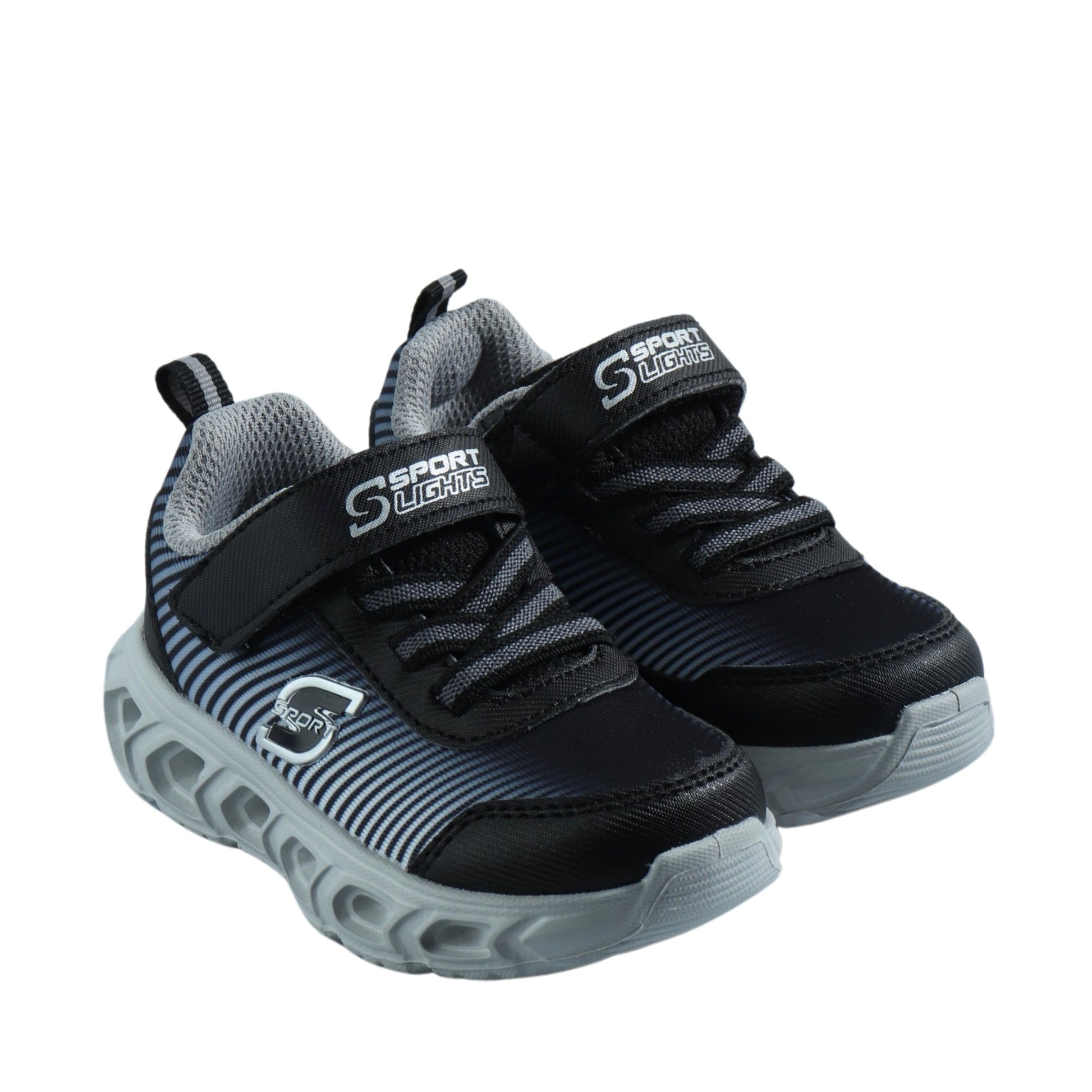 SKECHERS Baby Shoes 22 / Black SKECHERS - Baby - Rylan Light-Up Sneakers