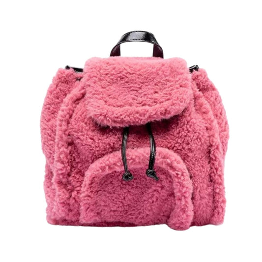 SKINNY DIP Women Bags Pink SKINNY DIP - Scarlett Small Borg Backpack