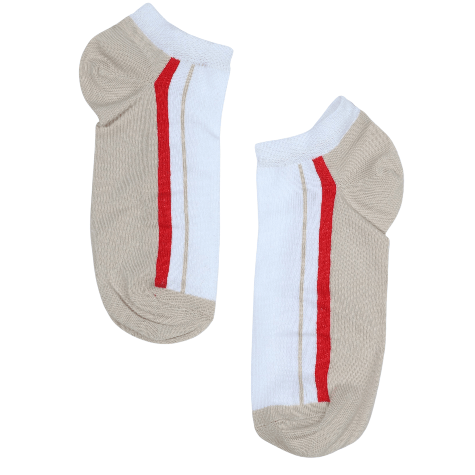 SOCKS LAND Socks 40-43 / Multi-Color SOCKS LAND - Grey Detailed Soft Low Cut Socks