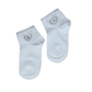 SOCKS LAND Socks 25-27 / White SOCKS LAND - High Cut Heart Detailed Sock