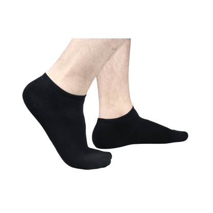 SOCKS LAND Socks XL / Black SOCKS LAND - Low Cut Warm Lined Socks