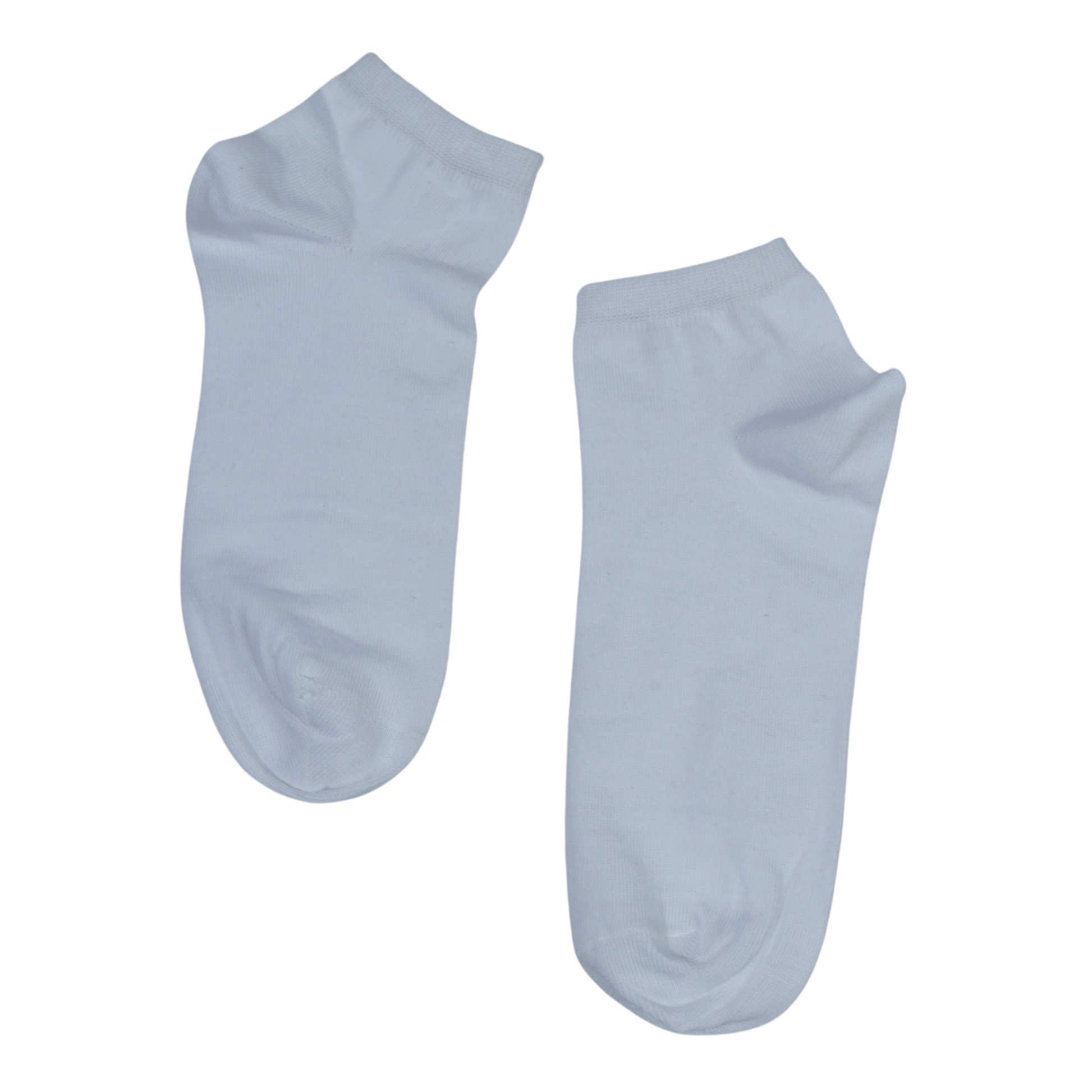 SOCKS LAND Socks 40-43 / White SOCKS LAND - Soft Lightweight Midi Cut Socks