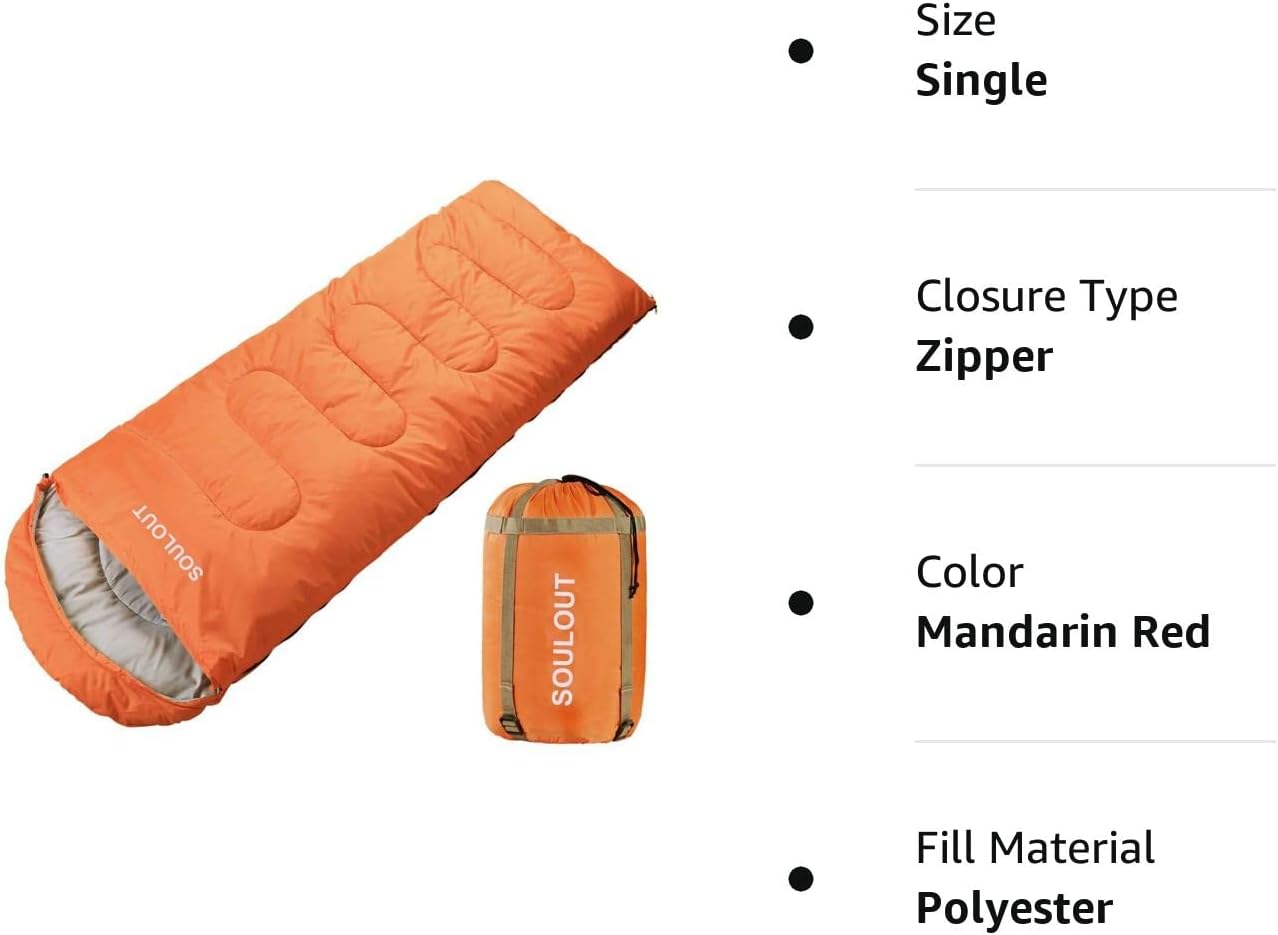SOULOUT Others Activities orange SOULOUT -  Sleeping Bag