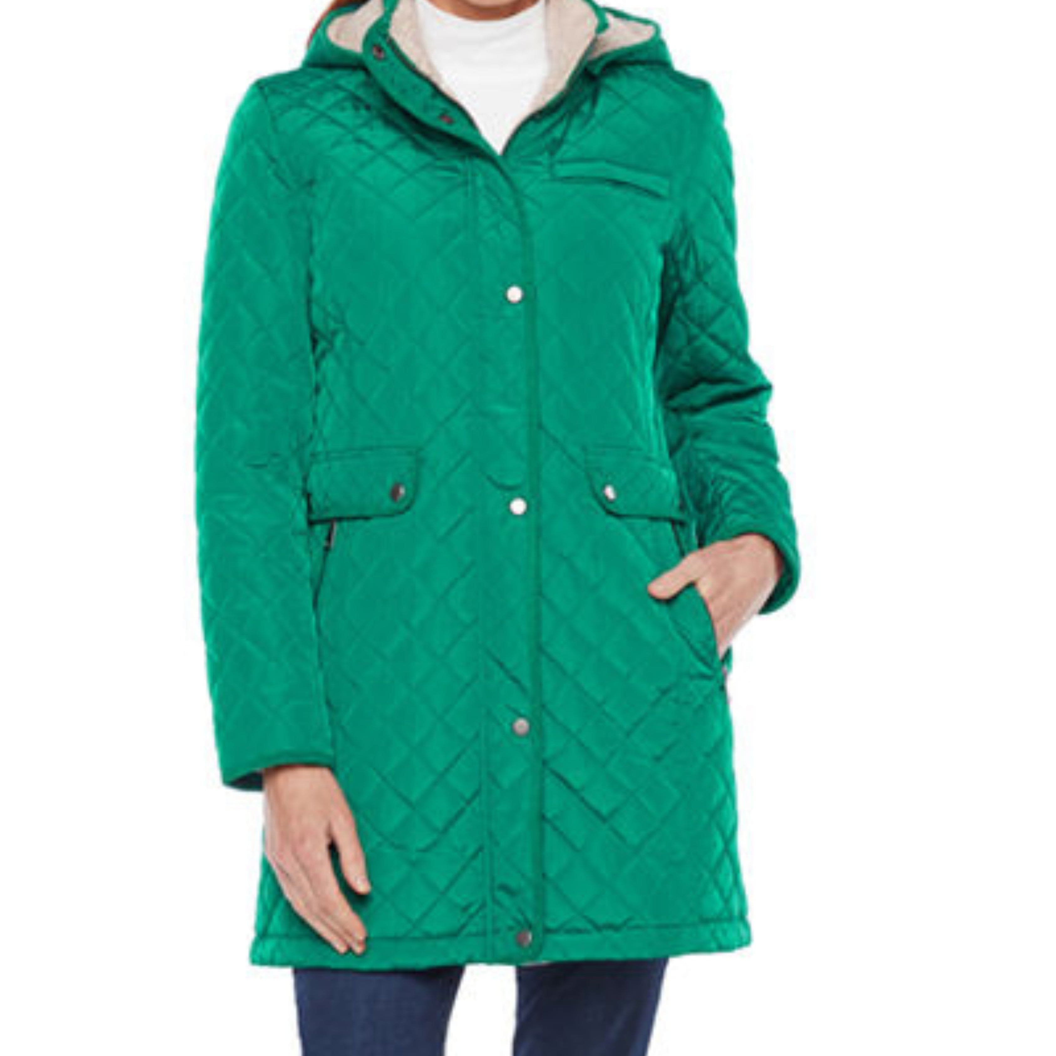 St john's bay sales water resistant jacket