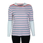 ST.JOHN'S BAY Womens Tops XXL / Multi-Color ST.JOHN'S BAY - 3/4 Sleeve T-Shirt