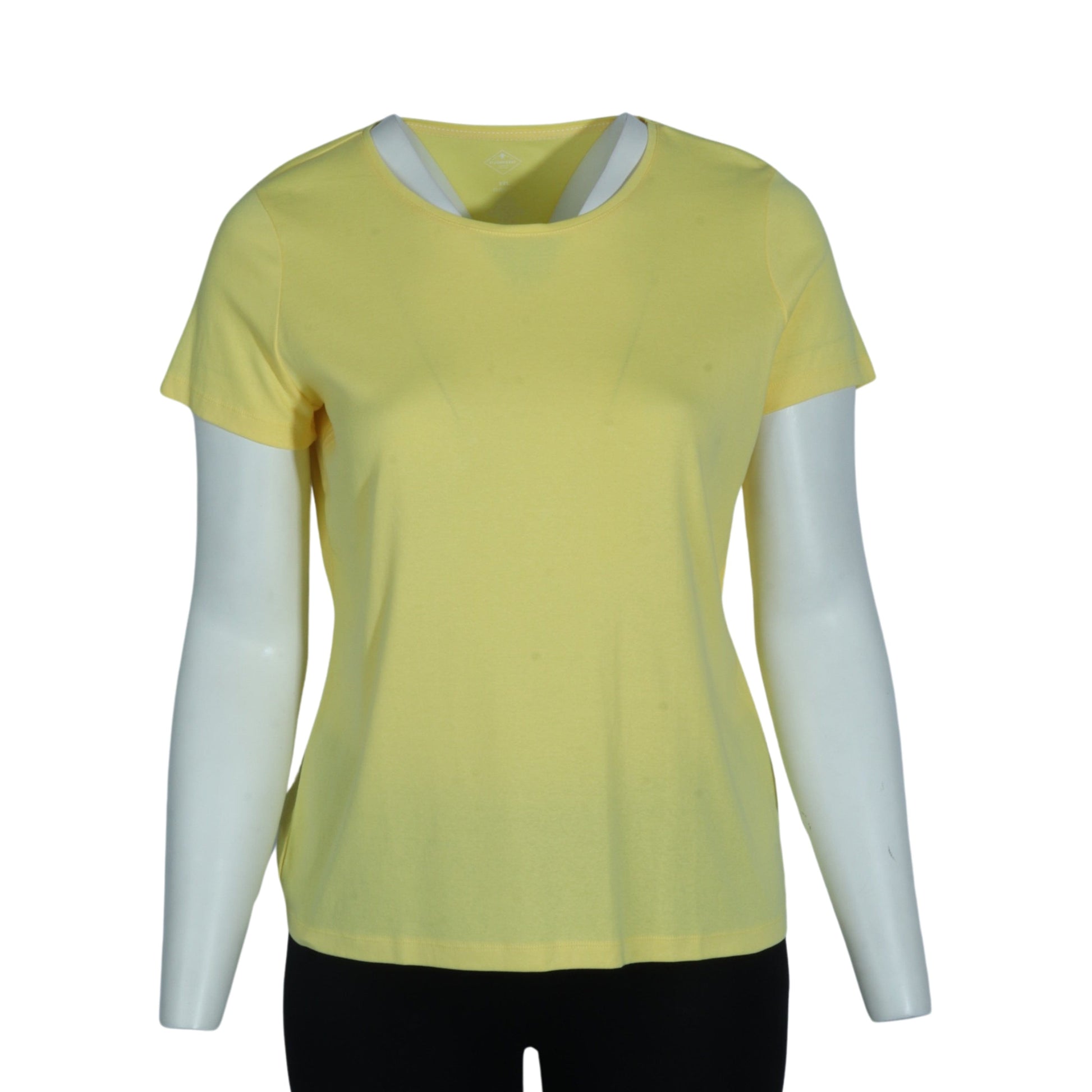 ST.JOHN'S BAY Womens Tops XXL / Yellow ST.JOHN'S BAY - Simple T-shirt