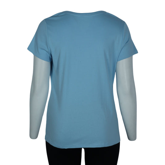 ST.JOHN'S BAY Womens Tops XXL / Blue ST.JOHN'S BAY - T-shirt Pull Over
