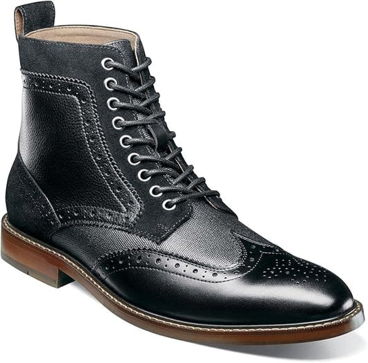 STACY ADAMS Mens Shoes STACY ADAMS -  Finnegan Wingtip Lace up Boot