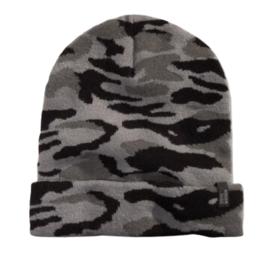 STEVE MADDEN Hats & Headbands Multi-Color STEVE MADDEN - Knit Camo Beanie Hat